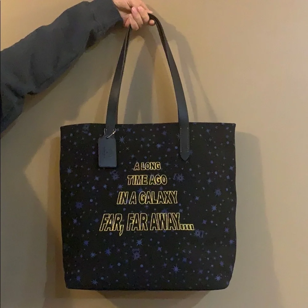 Coach Star Wars X Coach Tote With Starry …